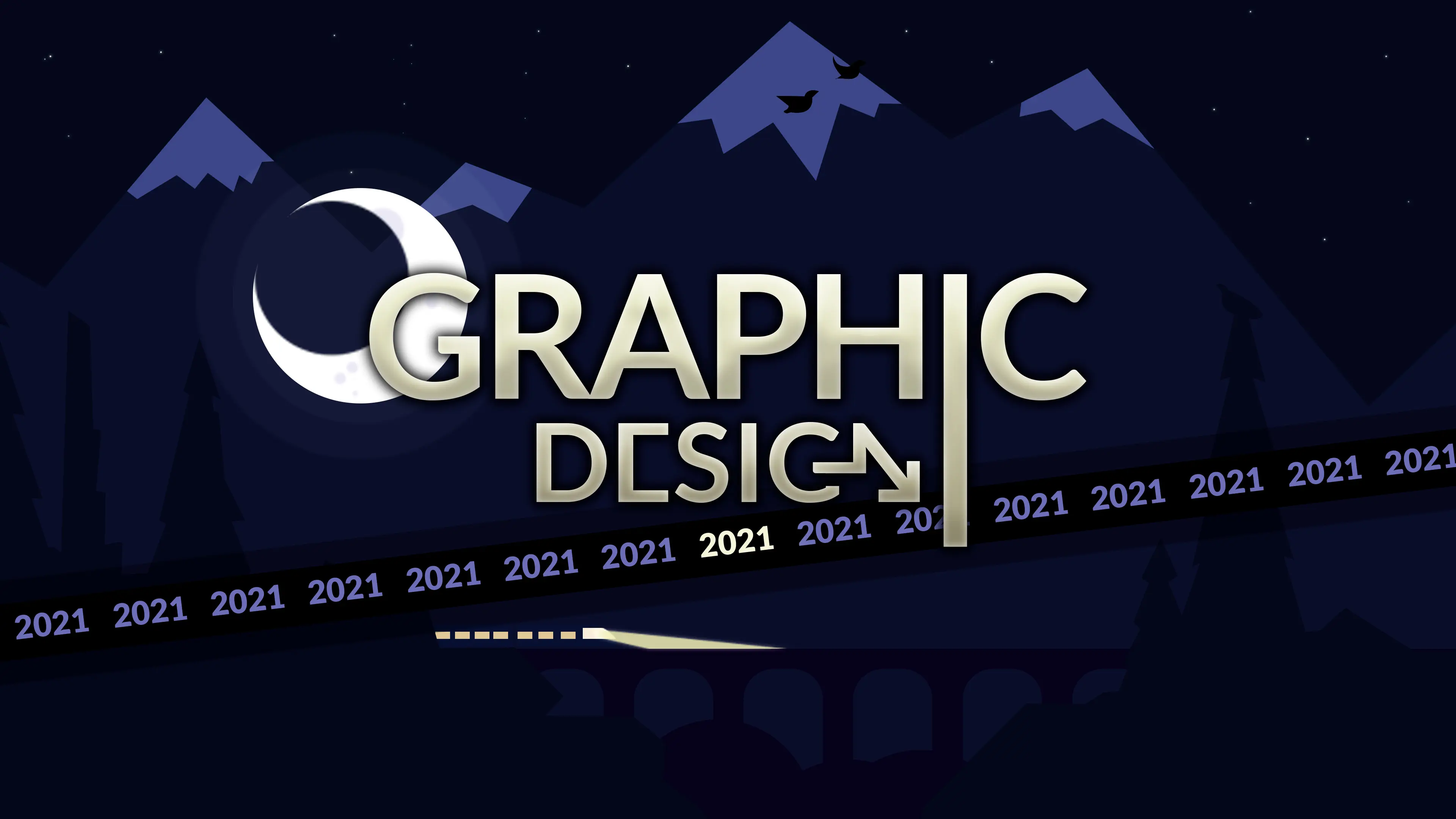 Screenshot of the project Graphic Design 2021